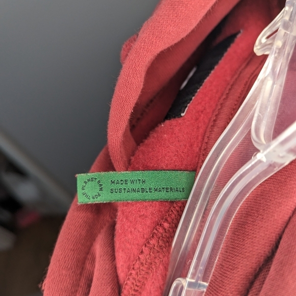 G-Star Raw Heathered Red Striped Hoodie Mens XL - Picture 7 of 8